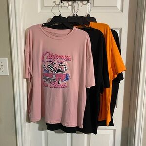 Brand New Shein Size Large Unisex 4 Shirts Bundle